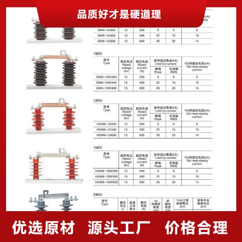 高压隔离开关_针式复合绝缘子注重细节本地供应商